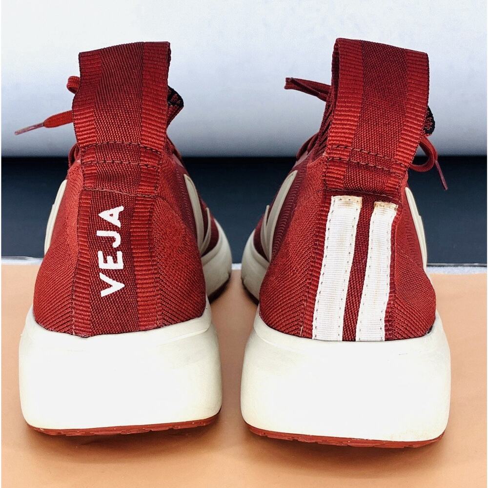 Mens Rick Owens X Veja Runner Mid V Knit Sz 8 EU 41 L Foam Run Lifestyle Snea - Picture 2 of 8